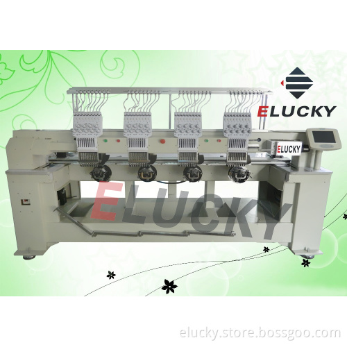 4 Head Industrial Flat Embroidery Machine for Logo/ Letter/ Cap Embroidery (EG904C)